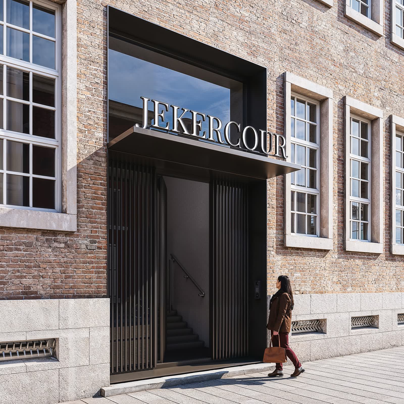 Jekercour, de entree